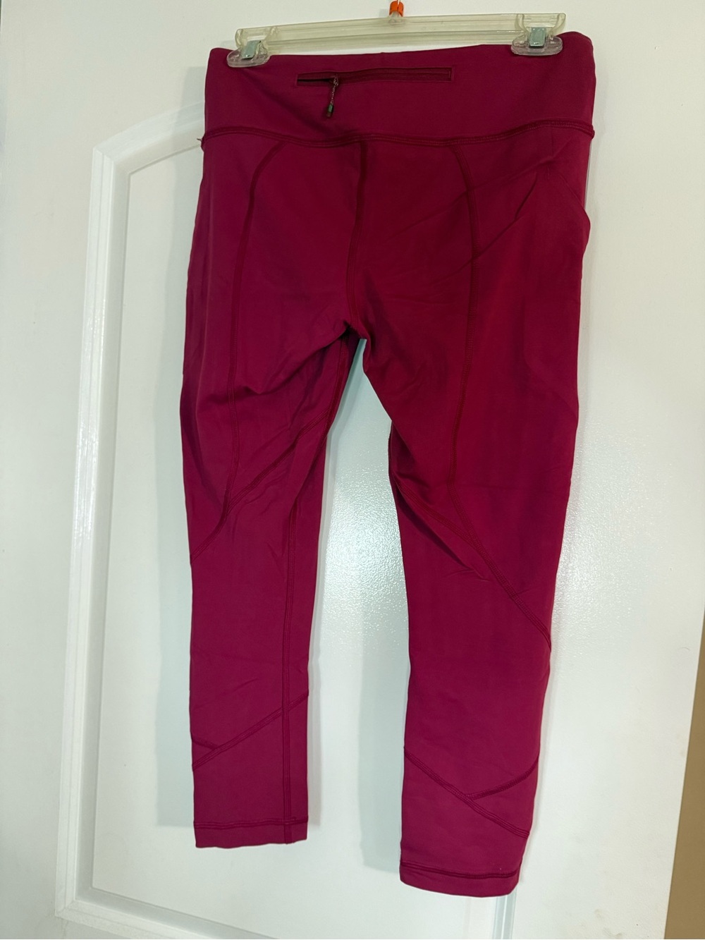 lululemon athletica Girls' Berry-Pink Crop Leggings